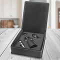 Personalized Leatherette 3-Piece Wine Tool Gift Set