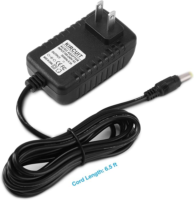 AC/DC Adapter Replacement for WineEnthusiast Electric Wine Opener KPI-36N1 KPI-36NI KPI36N1 KP1-36NI KP1-36N1 YH-U35060080D YH-U350600800 Wine Enthusiast Power Supply Cord Battery Charger
