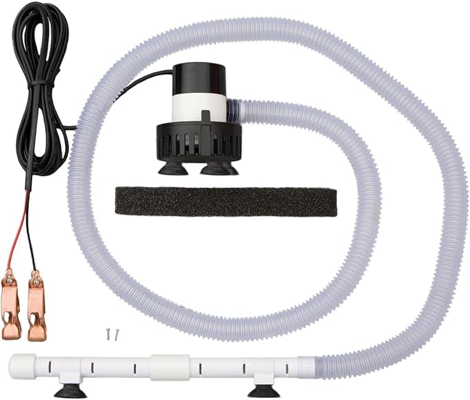 Marine Metal Super Saver Live Well Bait System & Aerator Kit