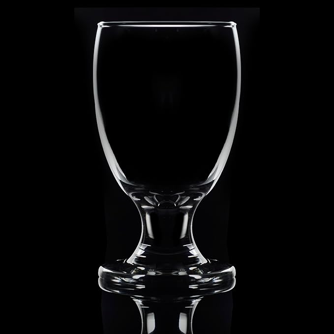 Clear Wine Glass 4pcs Set, 10 Oz Red & White Wine Water Goblet Glasses, Multi Purpose Short Stemmed Drinking Juice Wine Goblets Cups Glassware, Gift for Party, Wedding, Home Bar