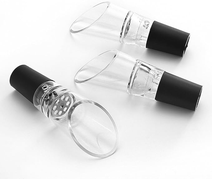 6 Pack Wine Pourer by QLL White