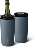 BrüMate Togosa 2-in-1 Wine Chiller Bucket & Pitcher | 100% Leakproof Locking Lid | Portable Chiller Fits Most Wine, Champagne, & Liquor Bottles | Perfect Wine Gift | 49oz (Nightfall Blue)