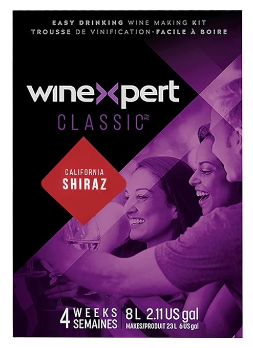 Classic California Shiraz Wine Ingredient Kit