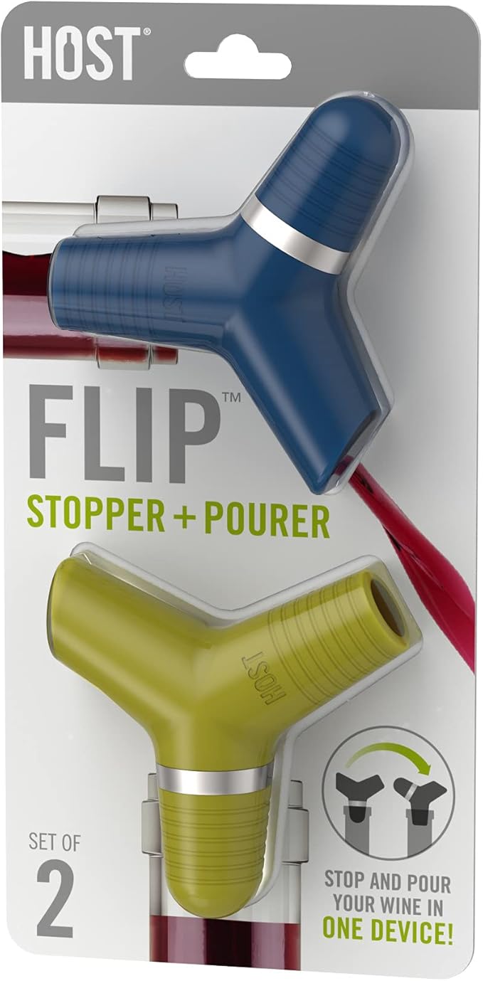 Host Pourer & Stopper Set of 1, Multicolor (3319)