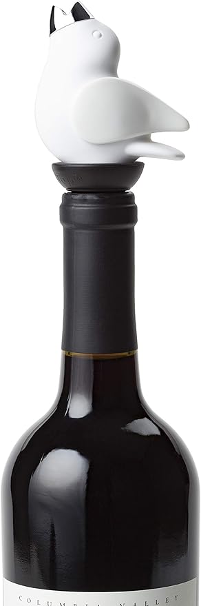 Wine Pourer - White and White