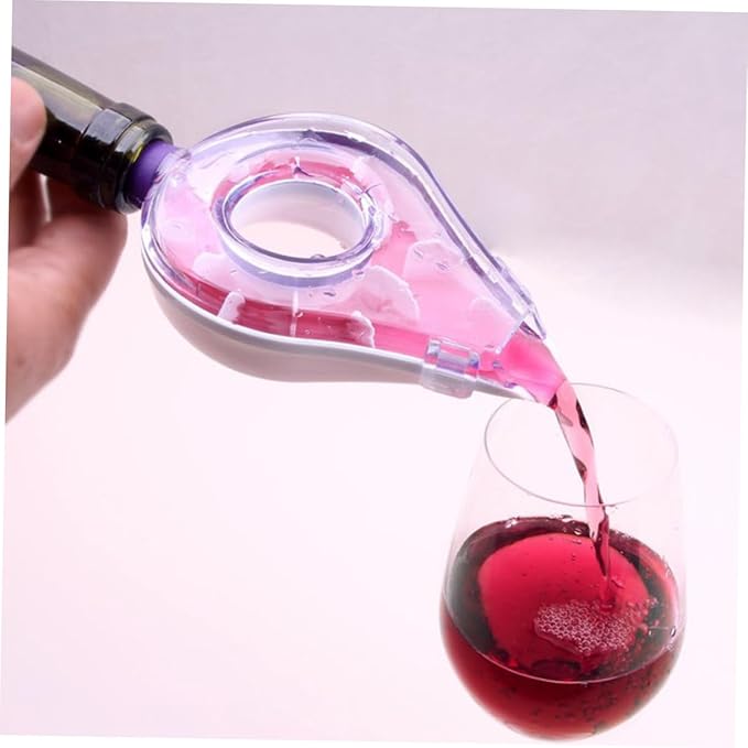 1Pc Creative Wine Decanter Handheld Fast Aerator for Enhancing Flavor Aroma for Wine Lovers for Quick Decanting Easy Cleaning