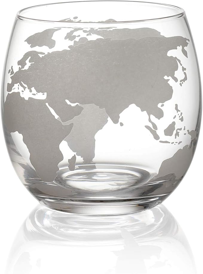 The Wine Savant Single Globe World Glass 10 oz Single or Replacement Decanter Sets