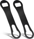 2 Pieces Bottle Opener and Pour Spout Remover Flat Bar Key for Bartenders Stainless Steel Speed Opener Multifunction Dog Bone Wine Bottle Opener for Home Kitchen Party and Bar