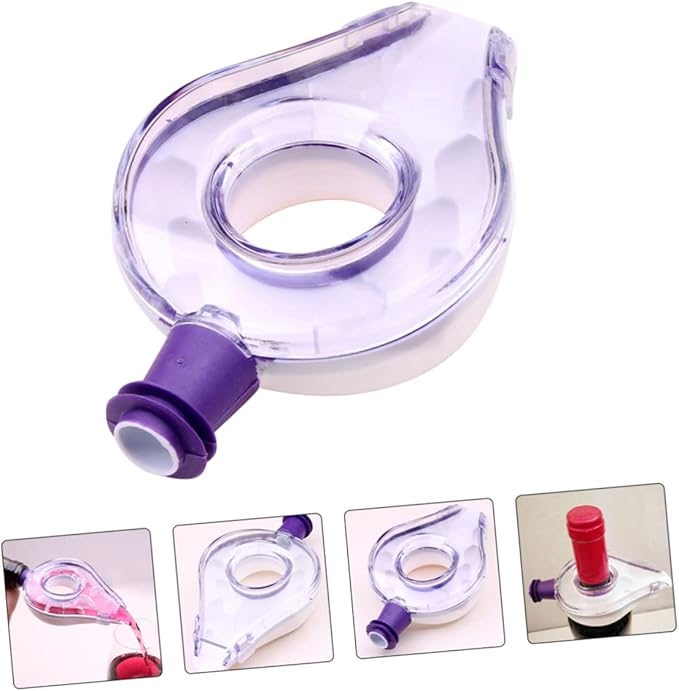 1Pc Creative Wine Decanter Handheld Fast Aerator for Enhancing Flavor Aroma for Wine Lovers for Quick Decanting Easy Cleaning