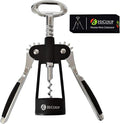 HiCoup Wine Opener - Wing Corkscrew Beer and Wine Bottle Opener w/Winged Grip - Easy to Use Cork Remover
