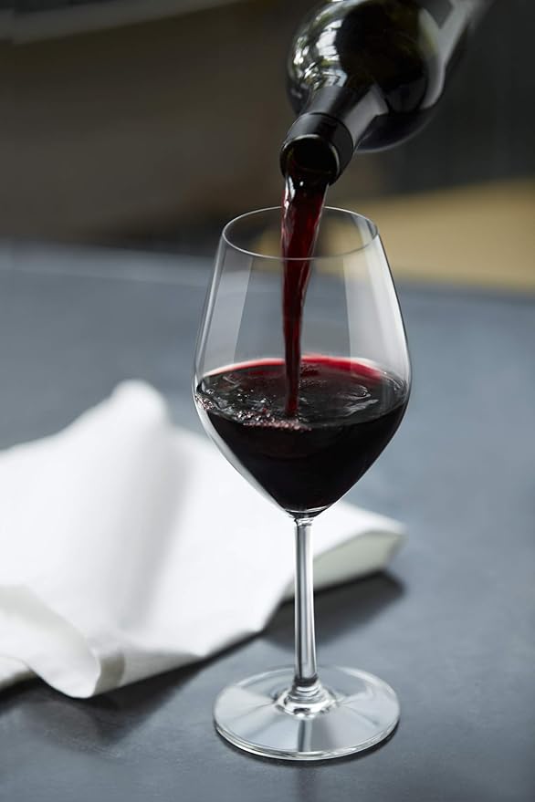 Ocean Glass Sante Bordeaux Glass, 20.9 fl oz (590 ml), Set of 6