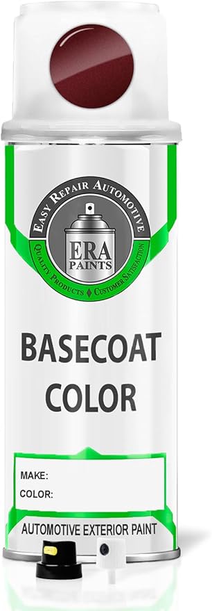ERA Paints S3W/S5W - Ruby Wine Metallic for KIA Exact Match Automotive Touch Up Paint Spray - Basic Kit