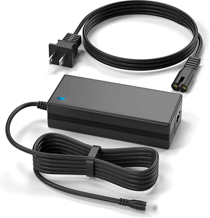 2-Prong 12V AC/DC Adapter Compatible with The Sharper Image KP-W420 KPW420 Adjustable Temperature Control Dual Wine Chiller Cooler Model MTR72DAUL-1260 PP-ADPESI13 Power Supply Cord Charger