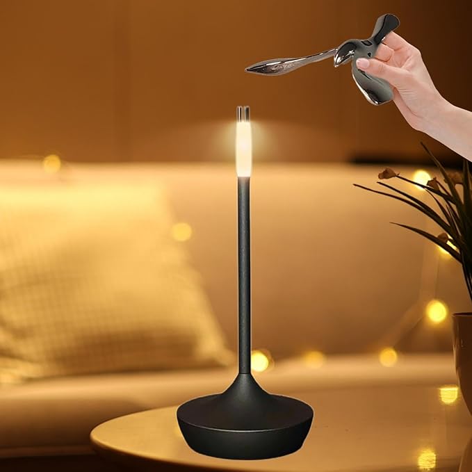Cordless Table Lamp with Bottle Opener, Rechargeable LED with Funny Bird Corkscrew,Touch Dimmable Bedside for Restaurants and Dining Home Indoor/Outdoor，Children's gifts，Art Deco，Bar Accessories
