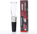 Wine Aerator and Pourer for Enhanced Flavor, Refined Aroma, Smooth Rich Finish, Travel Friendly, Affordable Valentines day Gift for Women/Friend/Wine Lover |Clear, No Drip and Stainless Steel Design