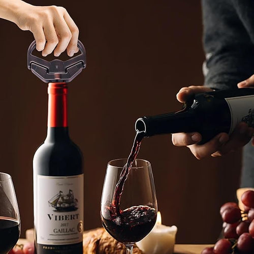 3 in 1 Ah So Two Prong Wine Opener & Cork Remover,It Can Remove The Older and Fragile Wine Corks so Easy for Connoisseurs to Uncork (classic-4H)
