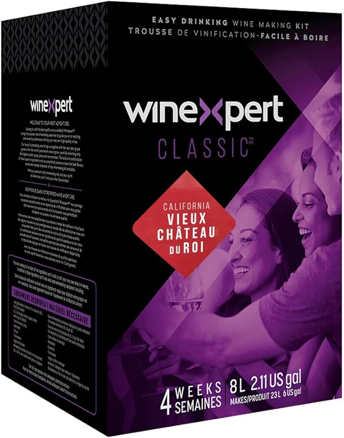 Classic California Vieux Chateau DuRoi Wine Ingredient Kit