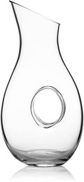Luigi Bormioli Crescendo Carafe – 48 Oz Glass Decanter for Red, White & Rosé Wines, Serving Vessel with Generous Capacity – Ideal for Dinner Parties & Daily Use – Clear Crystal Glass
