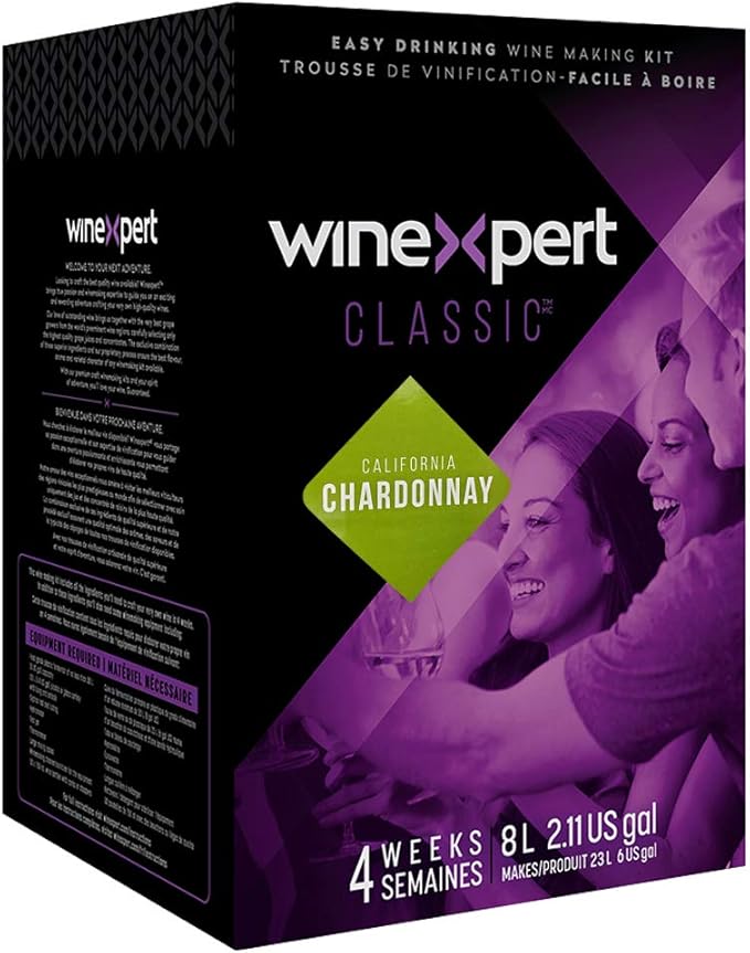 Classic California Chardonnay Wine Ingredient Kit