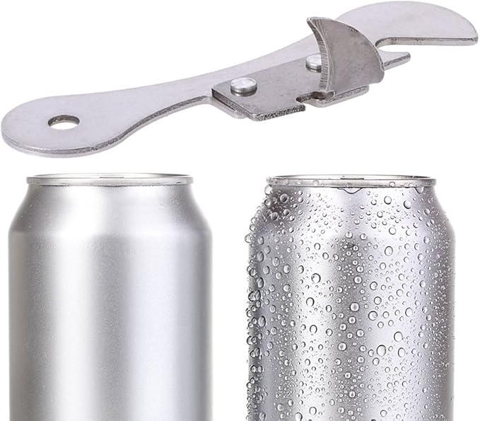 of Corkscrew Stainless Steel Compact Manual Tin Can Opener Manual Tin Can Opener Bottle Jar Beer