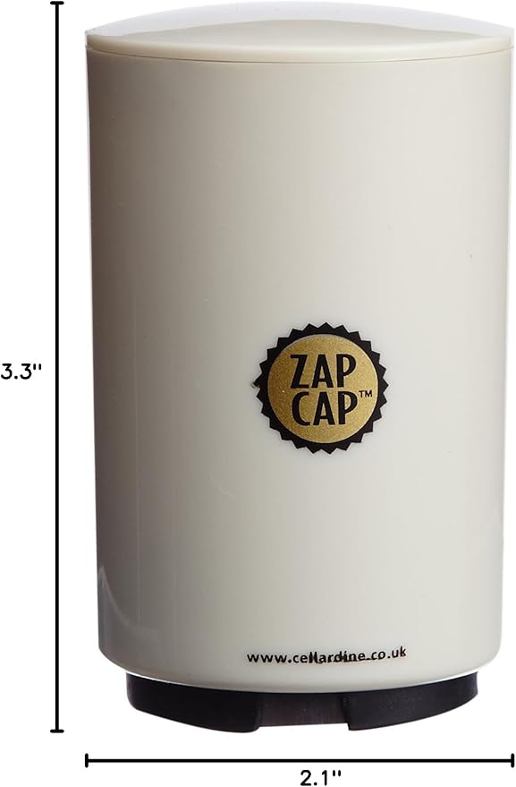 Cellardine Zap Cap One-Touch Bottle Opener Ivory #ZCP12 CELZCP12