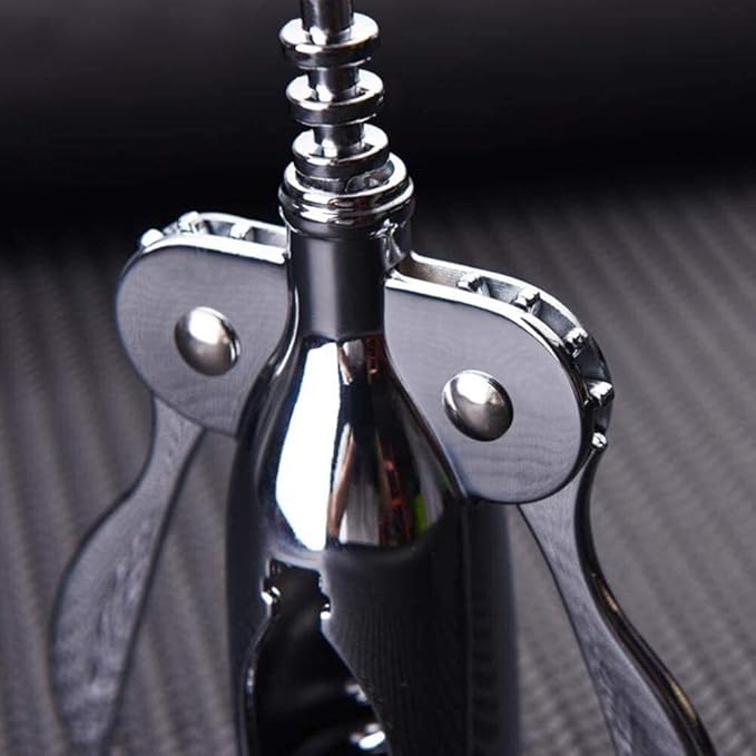 Bottle Openers for Bartenders Bottle Openers Opener Corkscrews Corkscrew Wine Connoisseur Tools Gift Set - 5 Piece Stainless Steel Accessories Kit Gifts For Sommelier