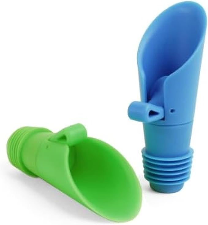 Rabbit Flipper Wine Pourer Bottle Stoppers (Set of 2) - Multi-Use Wine Accessory, No-Drip Pouring Spout, Airtight Wine Bottle Sealers - Bar Essential Kitchen Tool for Freshness, Colors May Vary
