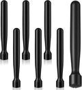 10 Pcs Plastic Muddler for Cocktails, 8 Inch Cocktail Muddler, Tools for Mojito, Fruit Drinks, Spices & Ice Crushing, Durable & Lightweight, Kitchen and Home Bar Accessories, Black