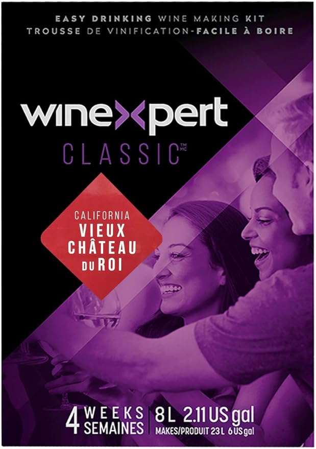 Classic California Vieux Chateau DuRoi Wine Ingredient Kit