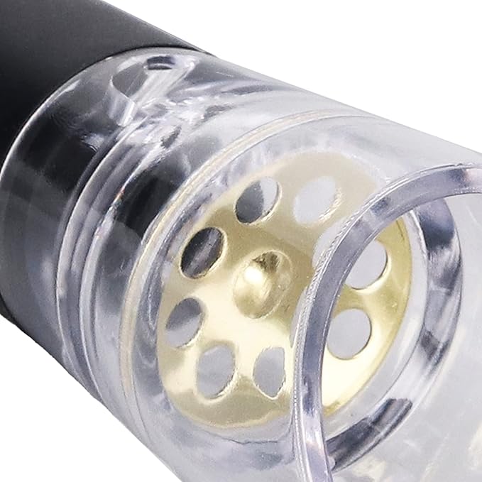 8PCS Wine Aerator, Wine Filter Wine Pourer Spout Wine Aerator Pourer Spout Portable Wine Aerating Wine Aerator Decanter Spout (Gold)
