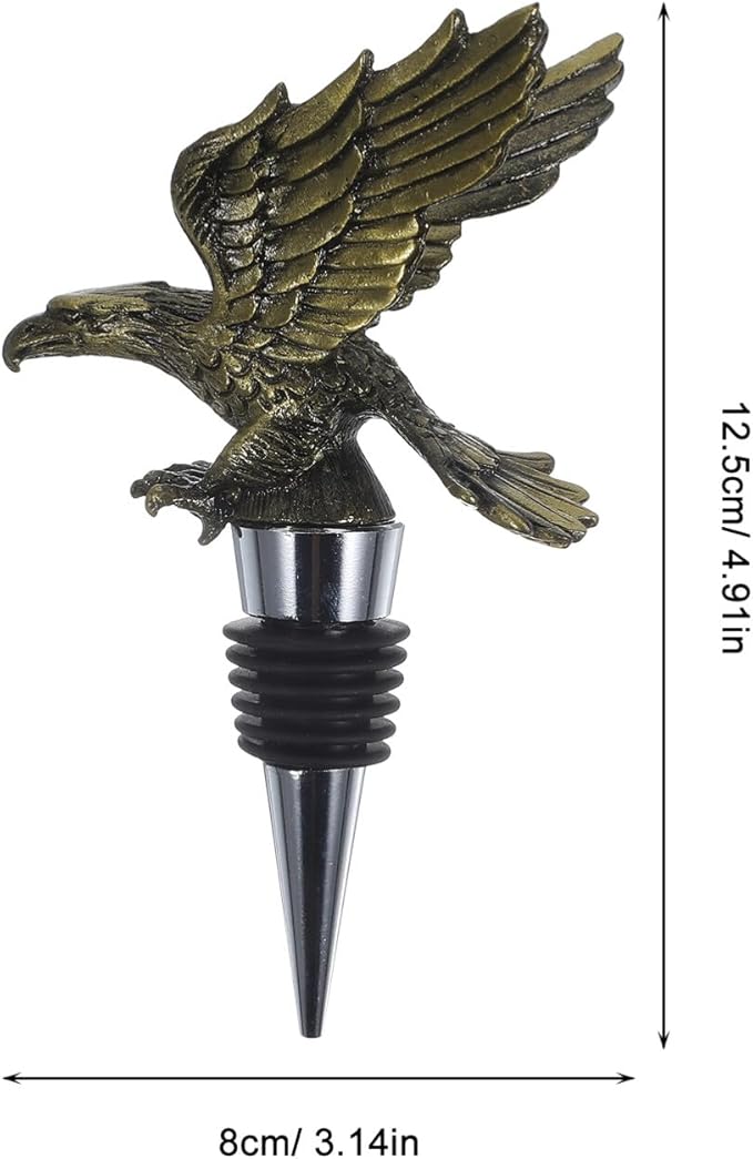 STOBAZA Shaped Wine Stopper Reusable Bottle Sealer for Elegant Wine Preservation for Home Parties and