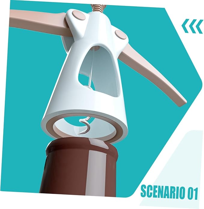 Wing Corkscrew Wine Opener with Long Wing Handle Stainless Steel and PP Material Ergonomic Sharp Drill Design for Easy Bottle Opening Suitable for Home Bar Restaurant Party Use
