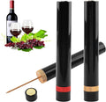 2Pack Aeropop Wine Opener, 7S Quick Bottle Opening Wine Bottle Opener, Portable Pocket Air Pressure Pump Wine-Bottle Openers, for Home, Restaurant, Party(SIZE:2pack)