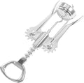 Wing Wine Corkscrew Stainless Steel Multifunctional Bottle Opener with Wings Household Bar Tool for Wine and Beer Bottles Silver