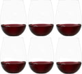 Upgraded Design of Our 2017 New York Times Best Stemless Wine Glass (Sweethome) – Made in Europe – Reinforced Base for Added Stability & Premium Feel, Dishwasher-Safe, Lead-Free, 17 oz. (6)