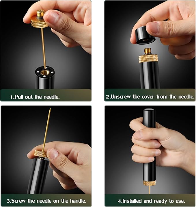 Mini Wine Opener Set | Travel Portable Pocket Air Pressure Pump Wine Bottle Opener with Aerator, Foil Cutter, and Vacuum Stopper | 7S Quick Bottle Opening | for Home, Restaurant, Party,Wine Lovers