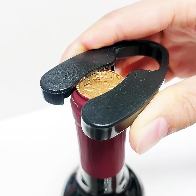 Wine Foil Cutter for Wine Bottles Wine Bottle Foil Top Cutter Tool with 4 Stainless Blades Foil Remover,Wine Accessory,Wine Bottle Opener Cutter,Remove Foil Effortlessly (8)