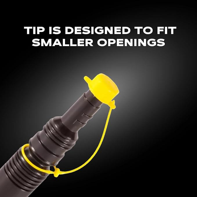 EZ-POUR Standard Spout Replacement (Pack of 2) | Fits 1-3/4" Openings | Compatible With EZ-POUR® Adapters | Fits Older Vehicle Utility Tanks, Water Jugs Or Utility Cans | Durable Replacement (20050)