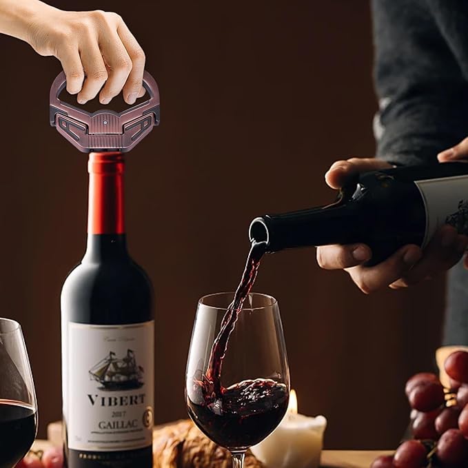 3 in 1 Ah So Two Prong Wine Opener & Cork Remover,It Can Remove The Older and Fragile Wine Corks so Easy for Connoisseurs to Uncork (Sleek-4H)
