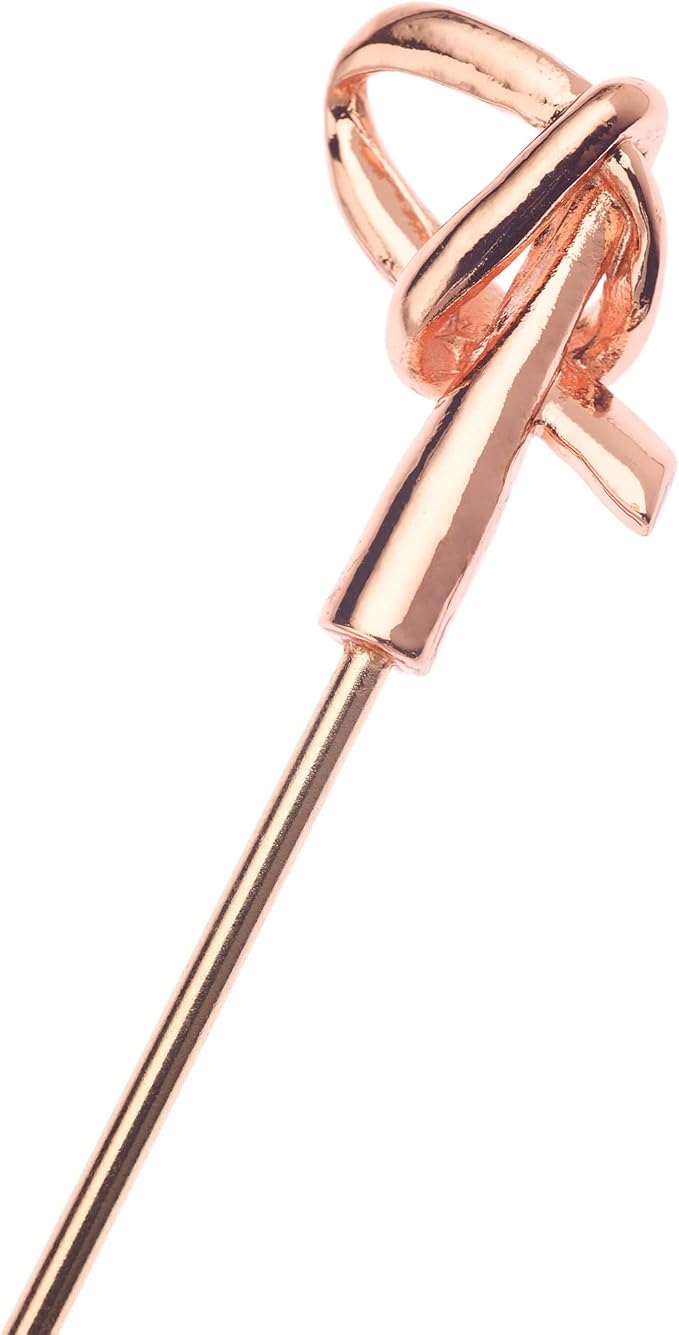 Barfly Cocktail Picks, Bamboo Knot, Copper Plated, Set 12