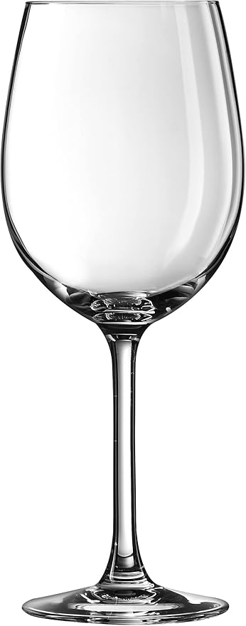Arcoroc Arc Cardinal Excalibur Tempered Breeze Wine Glass, Made in USA, 11.75-Ounce, Set of 24