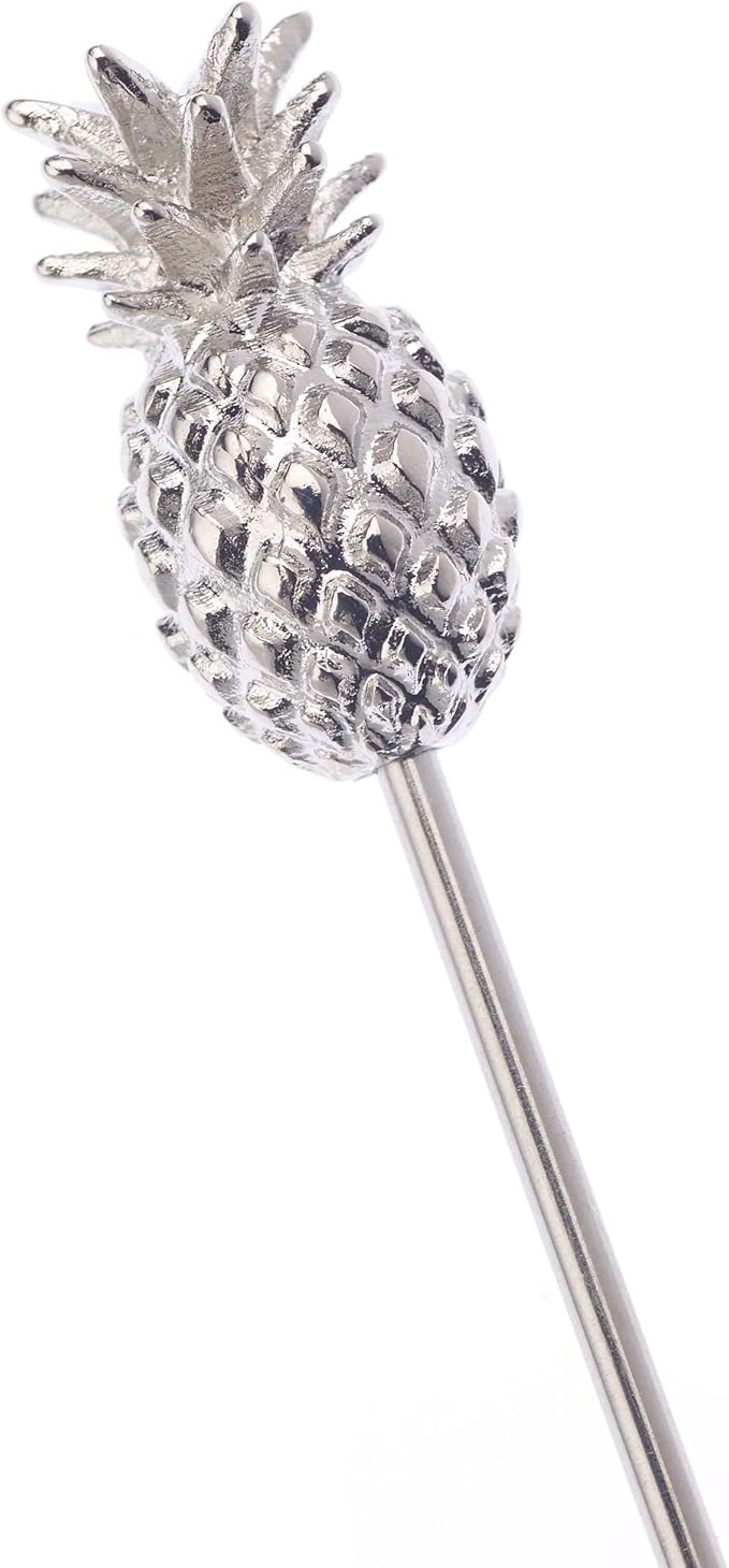 Barfly Cocktail Picks, Pineapple, Stainless Steel, Set 12, 4.5"