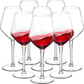 crayline Plastic Wine Glasses Set of 8(15oz) |Unbreakable Wine Glasses with Stem|100% Tritan & BPA Free |Dishwasher Safe| Awesome For Pool, Beach, Travel, Pool, Camping, Beach, Picnic, Everyday Use.