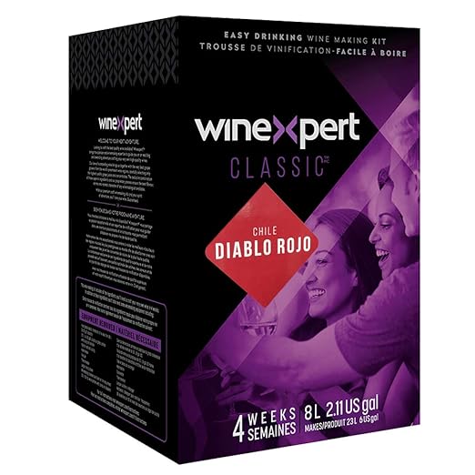 Classic Chilean Diablo Rojo Wine Ingredient Kit