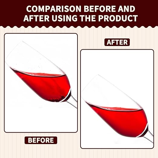 5 Pcs Wine Aerator Shower Funnel with Mesh Sediment Strainer Stainless Steel Aerating Decanter Funnel with Filter Stand Screen and Brushes for Christmas Wine Lover Gift