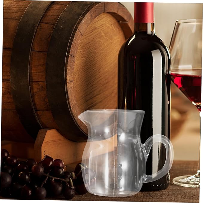Garneck Handheld Wine Dispenser Handle 70ML Decanter for Wine Types Home and Bar Use and Aerator