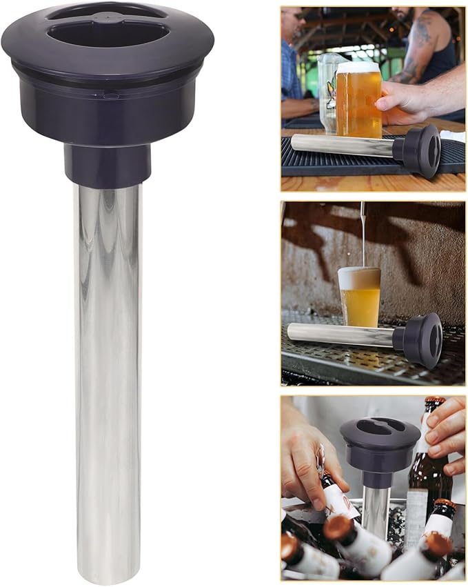 Ice Column Tube Reusable Ice Cubes Stainless Steel Ice Stick Beer Tower Accessory Cold Drink