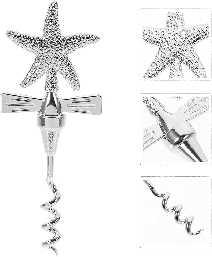Copper Wine Bottle Opener Portable Practical Bottle Opener for Home Use with Sturdy Metal Construction Suitable for Wine Sealing