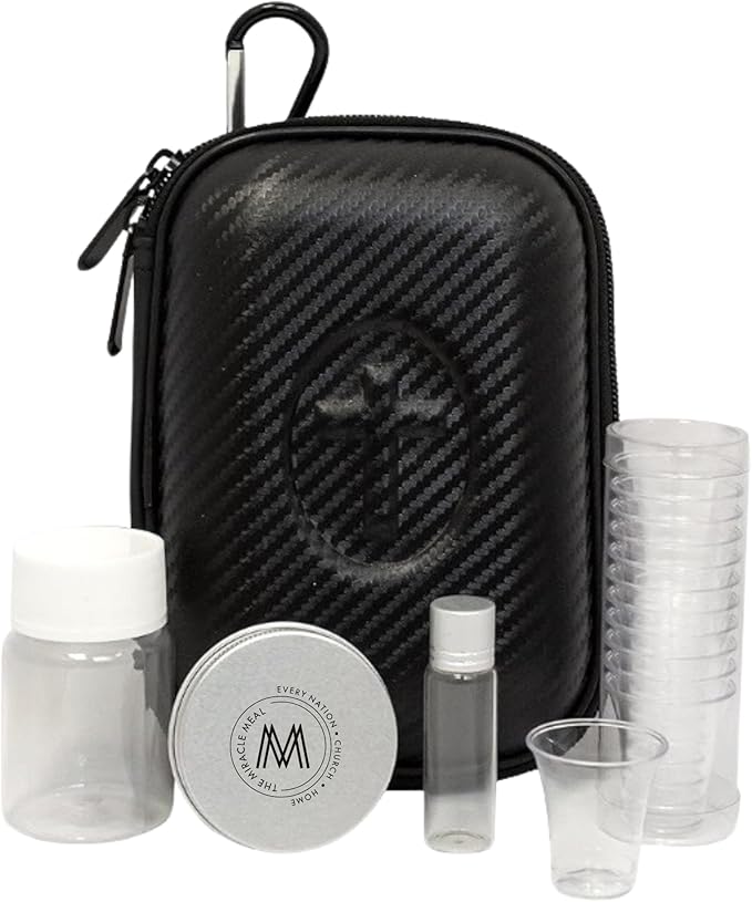 Miracle Meal Portable Communion Set – Travel Kit for Home, Church, and Ministry Use