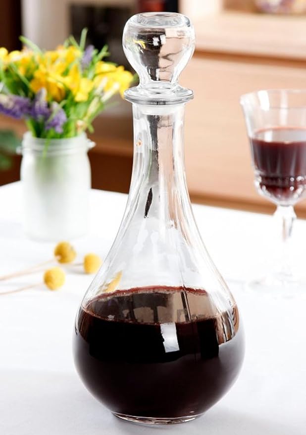 Bormioli Rocco Loto Wine Decanter 1.5L, 42oz